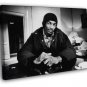 Snoop Dogg BW Rare Young Gangsta Rap Hip Hop Music  20x16 inch FRAMED CANVAS WALL PRINT