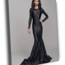 Conchita Wurst Hot Dress Singer Music WALL  20x16 inch FRAMED CANVAS PRINT