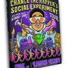Chance The Rapper Art Rap Hip-Hop Music  20x16 inch FRAMED CANVAS WALL PRINT