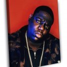 The Notorious B.I.G. Biggie Smalls BIG Rapper Hip-Hop WALL  20x16 inch FRAMED CANVAS PRINT