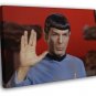 Leonard Nimoy Mr. Spock Hand Sign Star Trek  20x16 inch FRAMED CANVAS WALL PRINT
