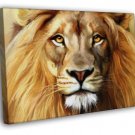 Beautiful Lion Painting Art  20x16 inch FRAMED CANVAS WALL PRINT