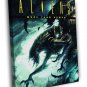 Aliens Xenomorph Creepy Creatures Art 20x16 inch FRAMED CANVAS WALL PRINT