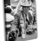 Lee Marvin Pocket Money 1972 Old Vintage BW  20x16 inch FRAMED CANVAS WALL PRINT