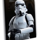 Stormtrooper Soldier Weapon Star Wars Art WALL  20x16 inch FRAMED CANVAS PRINT