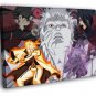 Madara Uchiha Obito Naruto Characters Anime  20x16 inch FRAMED CANVAS WALL PRINT