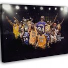 Shaquille O'Neal Awesome Los Angeles Lakers Basketball WALL  20x16 inch FRAMED CANVAS PRINT