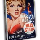 Marilyn Monroe Bus Stop Retro Movie Vintage  20x16 inch FRAMED CANVAS WALL PRINT