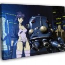 Ghost in the Shell Batou Tachikoma Motoko Art  20x16 inch FRAMED CANVAS WALL PRINT