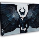 Maleficent Angelina Jolie Movie Awesome WALL  20x16 inch FRAMED CANVAS PRINT