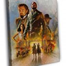 Django Unchained Movie Art Quentin Tarantino  20x16 inch FRAMED CANVAS WALL PRINT