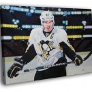 Sidney Crosby Pittsburgh Penguins Art Hockey  20x16 inch FRAMED CANVAS WALL PRINT