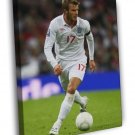 David Beckham Legend Football Soccer Sport WALL  20x16 inch FRAMED CANVAS PRINT