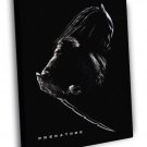 Predators Awesome Movie Sci-Fi Art  20x16 inch FRAMED CANVAS WALL PRINT