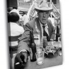 Lee Marvin Pocket Money 1972 Old Vintage BW  20x16 inch FRAMED CANVAS WALL PRINT