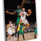 Stephen Curry Golden State Warriors Basketball WALL  20x16 inch FRAMED CANVAS PRINT