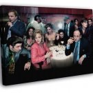 Family Characters Awesome The Sopranos TV Series  20x16 inch FRAMED CANVAS WALL PRINT