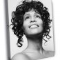 Whitney Houston Cute Portrait Hot Music Singer  20x16 inch FRAMED CANVAS WALL PRINT