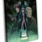 Ghost in the Shell Batou Motoko Anime Manga WALL  20x16 inch FRAMED CANVAS PRINT