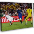 Mario Gotze Shot Volley Goal Final Amazing Germany WALL  20x16 inch FRAMED CANVAS PRINT
