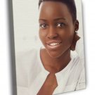 Lupita Nyong'o Beautiful Actress Portrait  20x16 inch FRAMED CANVAS WALL PRINT