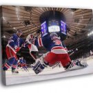 Henrik Lundqvist New York Rangers Goaltender  20x16 inch FRAMED CANVAS WALL PRINT
