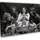 The Doors Rare Ray Robby John Jim Morrison Band  20x16 inch FRAMED CANVAS WALL PRINT