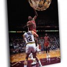 Scottie Pippen Chicago Bulls Utah Jazz  20x16 inch FRAMED CANVAS WALL PRINT