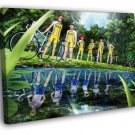 Yowamushi Pedal Grande Road Characters Anime Art WALL  20x16 inch FRAMED CANVAS PRINT