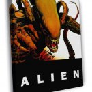 Alien Xenomorph Sci-Fi Movie Retro Art Artwork  20x16 inch FRAMED CANVAS WALL PRINT