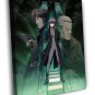 Ghost in the Shell Batou Motoko Anime Manga 20x16 inch FRAMED CANVAS WALL PRINT