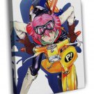 FLCL Haruko Haruhara Anime Manga Art  20x16 inch FRAMED CANVAS WALL PRINT
