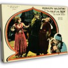 The Son of the Sheik 1926 Retro Movie Vintage  20x16 inch FRAMED CANVAS WALL PRINT