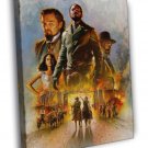 Django Unchained Movie Art Quentin Tarantino WALL  20x16 inch FRAMED CANVAS PRINT