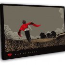 Man of Steel Movie Art Artwork WALL  20x16 inch FRAMED CANVAS PRINT