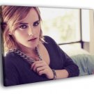 Emma Watson Hot Beautiful Actress WALL  20x16 inch FRAMED CANVAS PRINT
