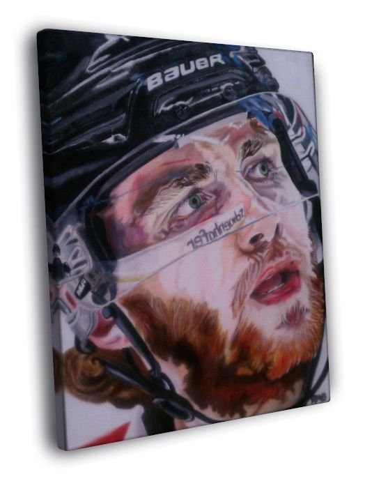 Patrick Kane Chicago Blackhawks Art Hockey  20x16 inch FRAMED CANVAS WALL PRINT
