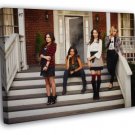 Pretty Little Liars Characters TV Series WALL  20x16 inch FRAMED CANVAS PRINT