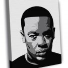 Dr. Dre Portrait Art Andre Young Rapper Gangsta Rap  20x16 inch FRAMED CANVAS WALL PRINT