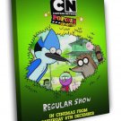 The Regular Show Cartoon TV Series WALL  20x16 inch FRAMED CANVAS PRINT