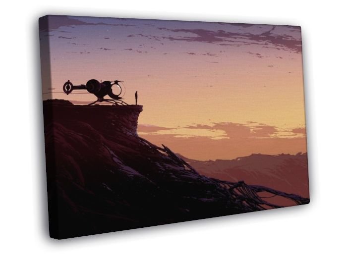 Oblivion Movie Sci-Fi Beautiful Landscape Art  20x16 inch FRAMED CANVAS WALL PRINT