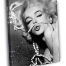 Marilyn Monroe Cool Hot Portrait Actress Rare  20x16 inch FRAMED CANVAS WALL PRINT
