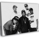 NWA Rare Ice Cube Dr Dre Eazy-E Yella MC Ren Gangsta  20x16 inch FRAMED CANVAS WALL PRINT