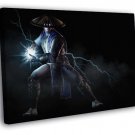 Mortal Kombat X Raiden Video Game WALL  20x16 inch FRAMED CANVAS PRINT