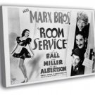 Room Service 1938 Retro Movie Vintage BW WALL  20x16 inch FRAMED CANVAS PRINT