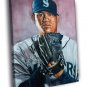 Felix Hernandez Seattle Mariners Painting Art WALL  20x16 inch FRAMED CANVAS PRINT