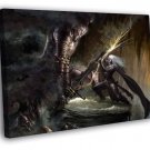 Fantasy Elf Monster Fight Battle Art  20x16 inch FRAMED CANVAS WALL PRINT