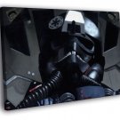 TIE Fighter Pilot Painting Artwork Star Wars  20x16 inch FRAMED CANVAS WALL PRINT
