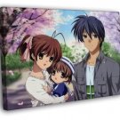 Clannad Anime Manga Art  20x16 inch FRAMED CANVAS WALL PRINT