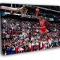 Michael Jordan Slam Dunk Chicago Bulls Retro WALL 20x16 inch FRAMED CANVAS PRINT
